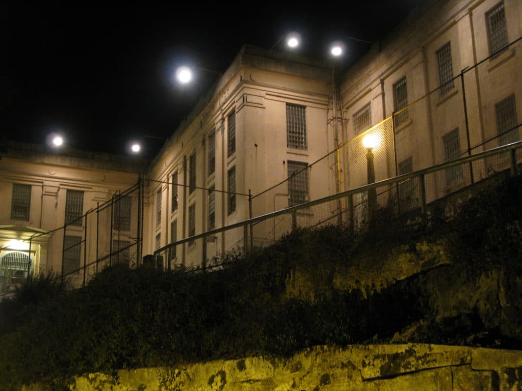 Alcatraz at night 