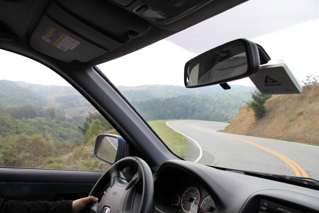 driving to muir woods