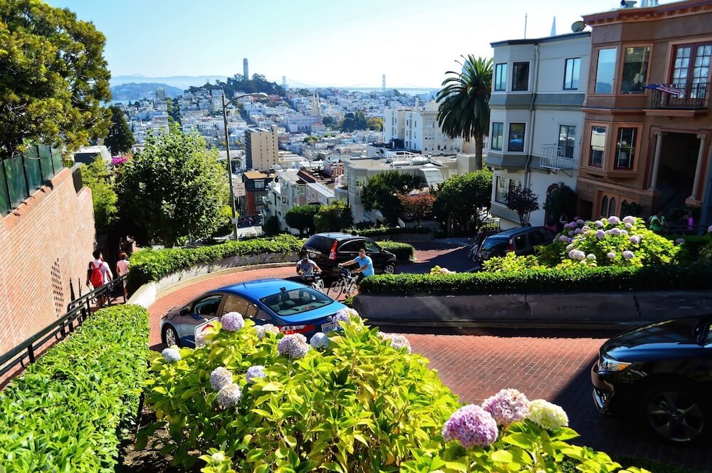 San Francisco street and neighbourhood