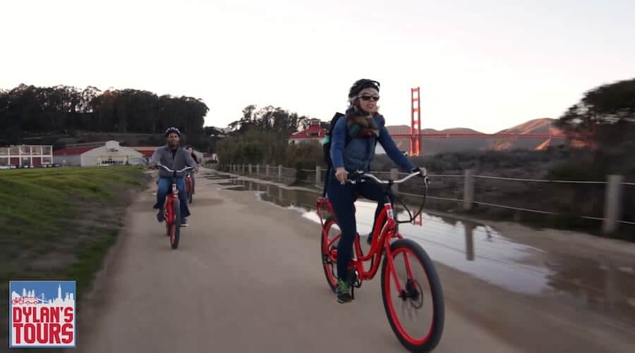 Bike tour of Golden Gate Bridge