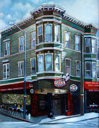 One of America's best pizza places is a North Beach Italian restaurant in San Francisco.
