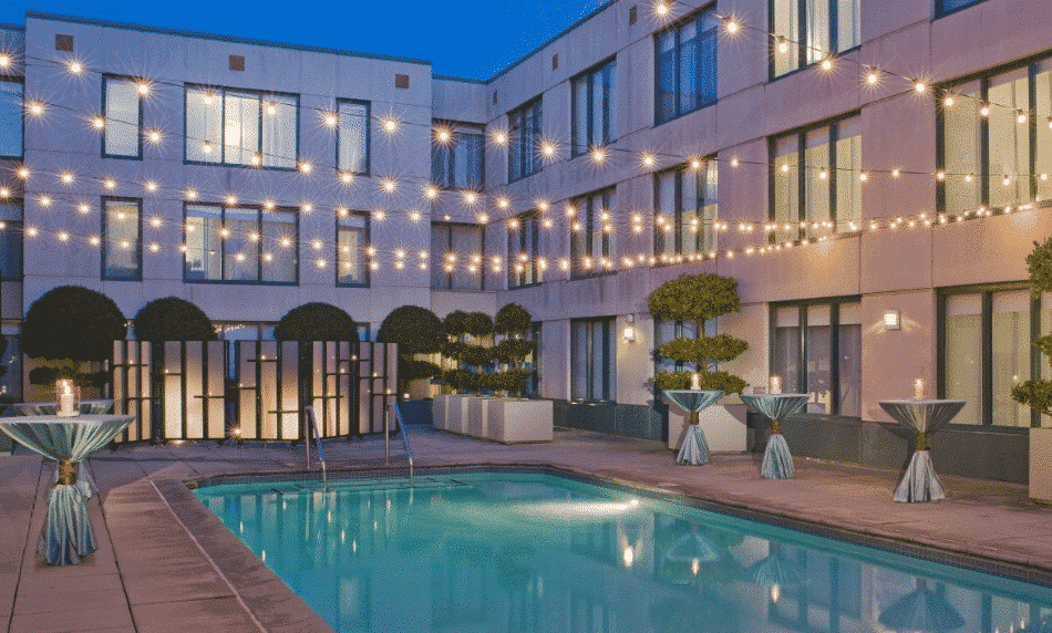 Hyatt Centric is one of the only hotels with swimming pools in Fisherman's Wharf