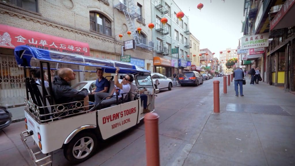 Travel different on this San Francisco city tour on an electric tuk tuk