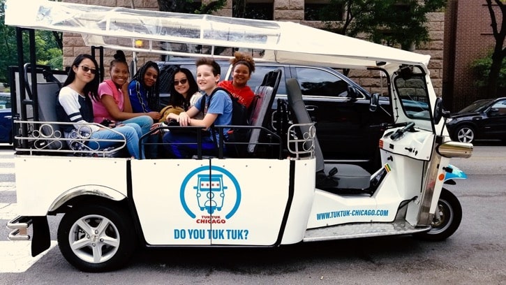 Discover one of the best tuk tuks around the world in Chicago