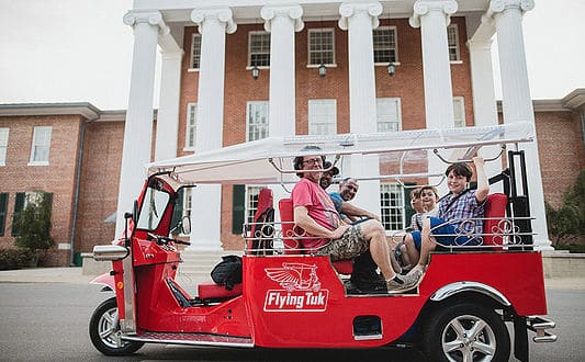 Discover one of the best tuk tuk tours around the world in Mississippi