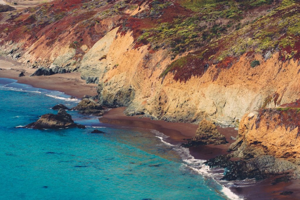 Hiking north of San Francisco - Marin Headlands