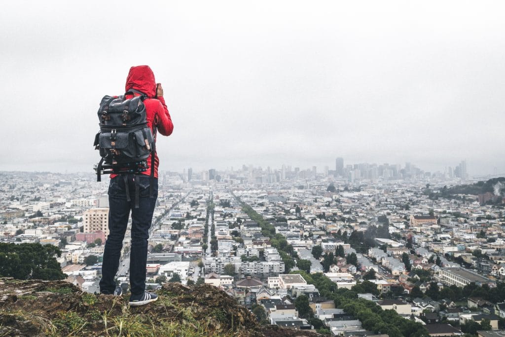 hiking spots in San Francisco - Bernal Heights