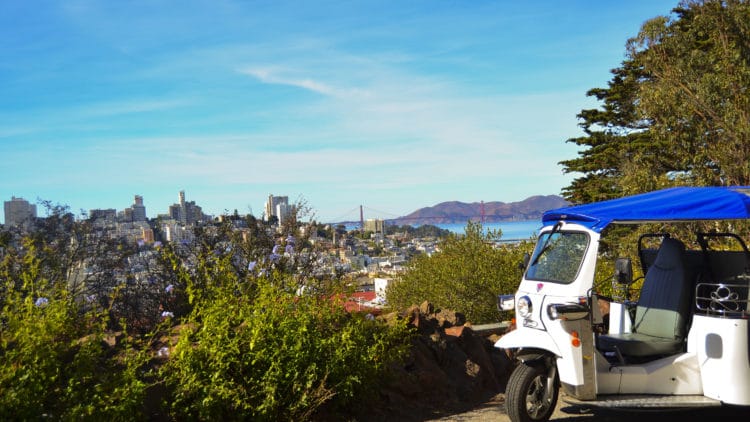 Go off-the-beaten-path with tuk tuk tours of San Francisco