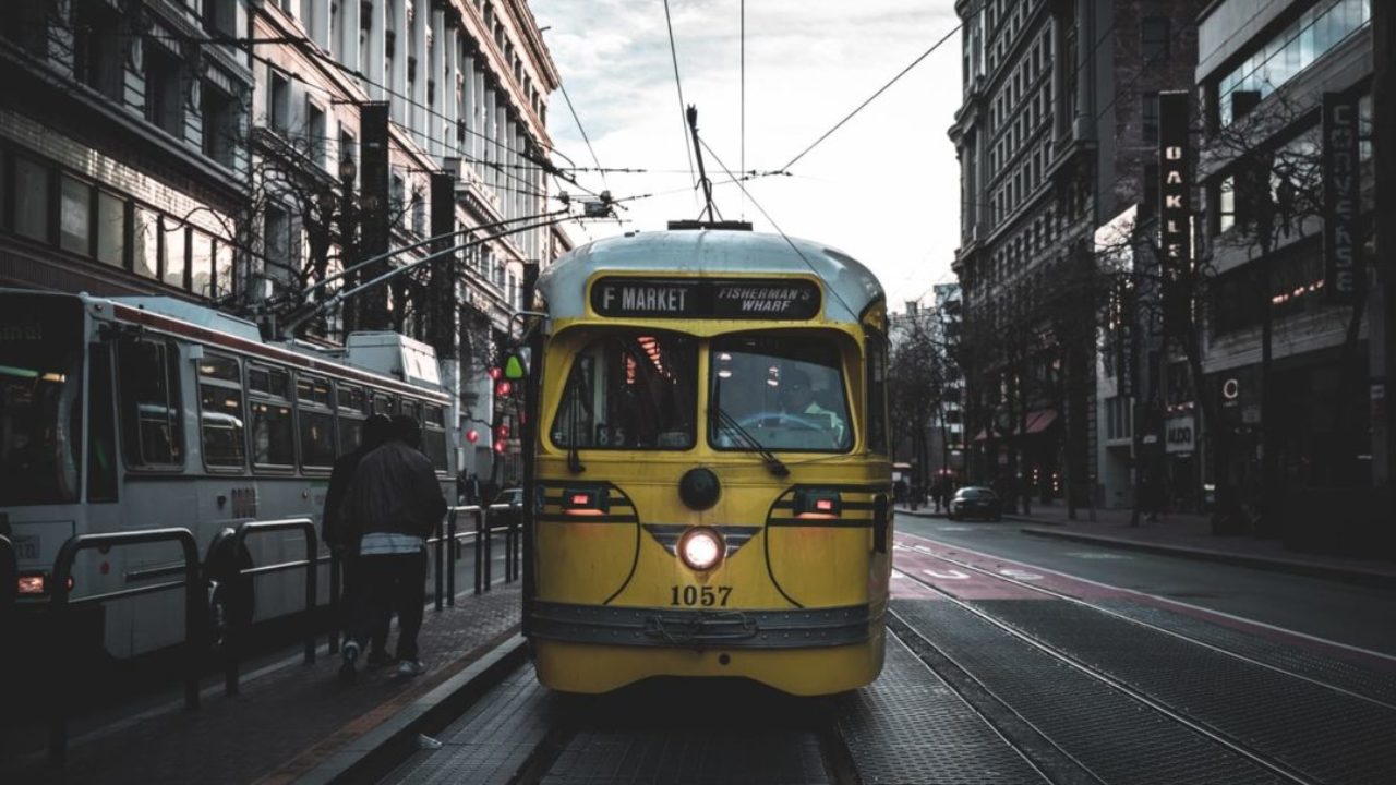 clipper card on cable car