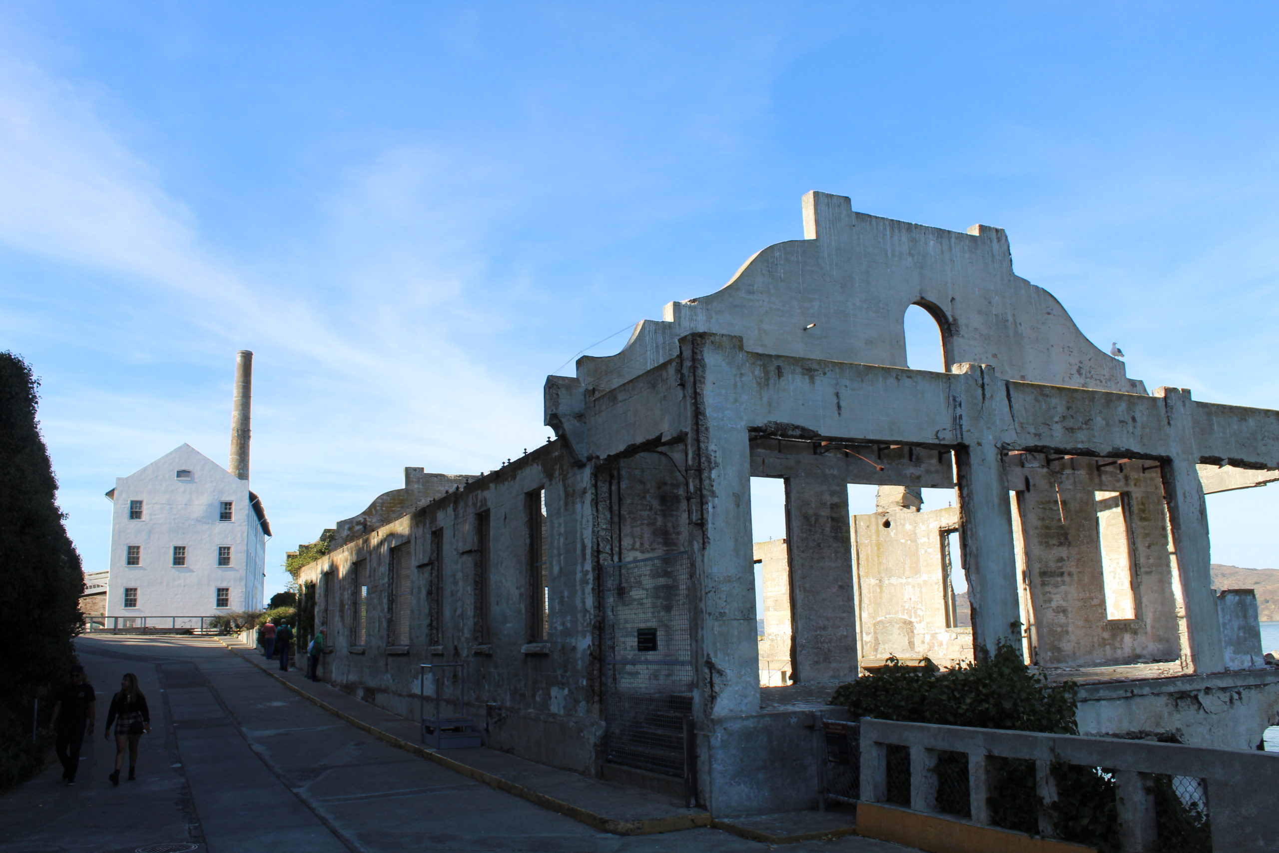 Old Alcatraz Penitentiary Structures