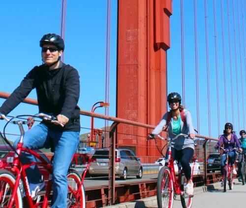 Bike The Golden Gate Bridge on Electric Bikes with Dylan's