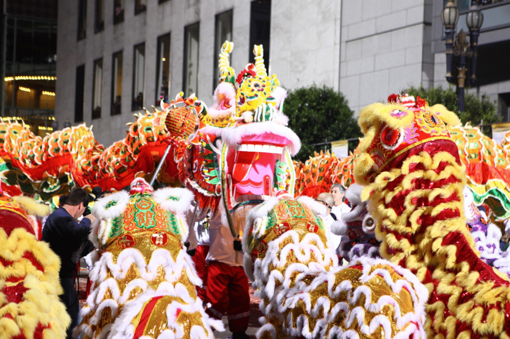 chinese new year parade