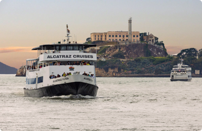 Official Alcatraz Tours from San Francisco in partner with Alcatraz Cruises