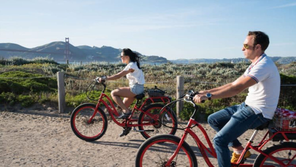 San Francisco bike tour through Golden Gate State Park