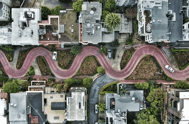 Getting to Lombard Street is easy