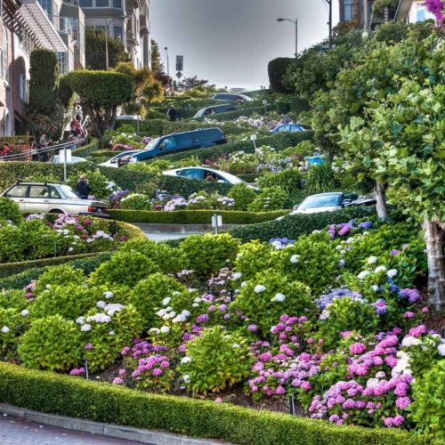 Crooked Lombard Street San Francisco