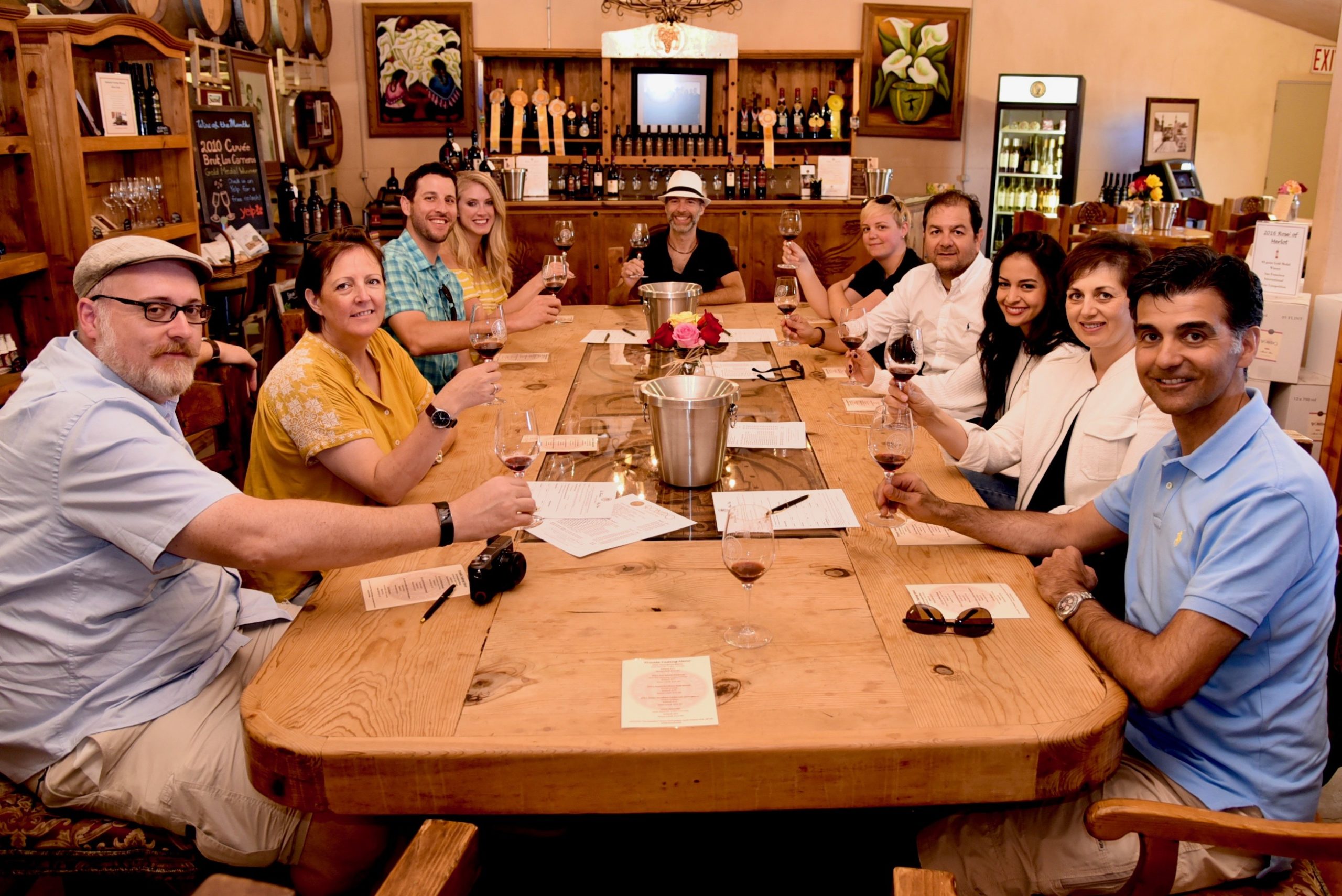 Group Wine Tasting in Sonoma