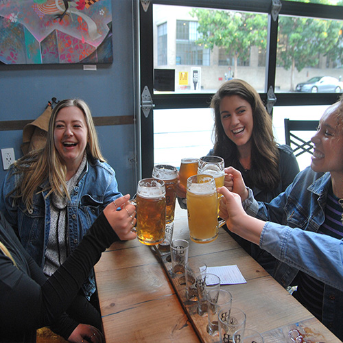 group brewery hop around Dogpatch in San Francisco