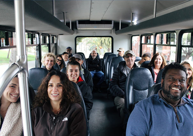 group bus tour of comedy in san francisco