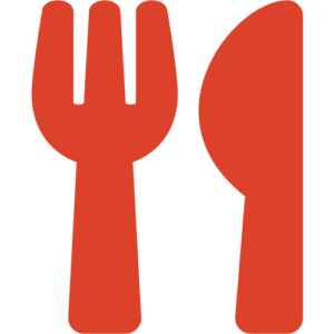 red lunch icon