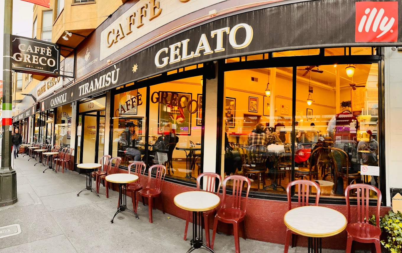 North Beach Coffee Shop, Caffe Greco