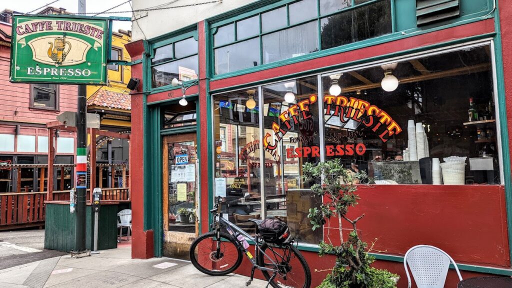 Caffe Trieste in North Beach, San Francisco