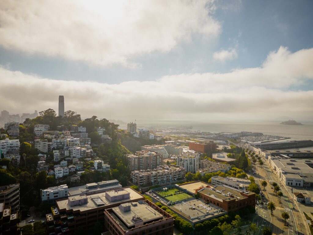 Atop Telegraph Hill