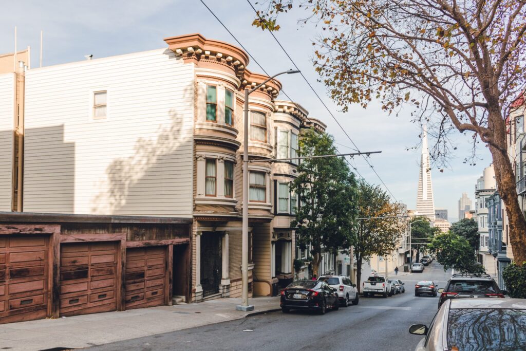 Nob Hill neighborhood in San Francisco