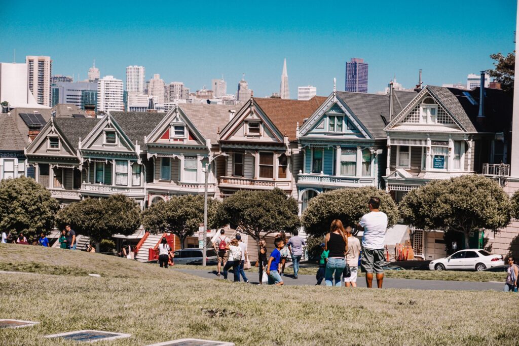 Painted Ladies Homes in San Francisco