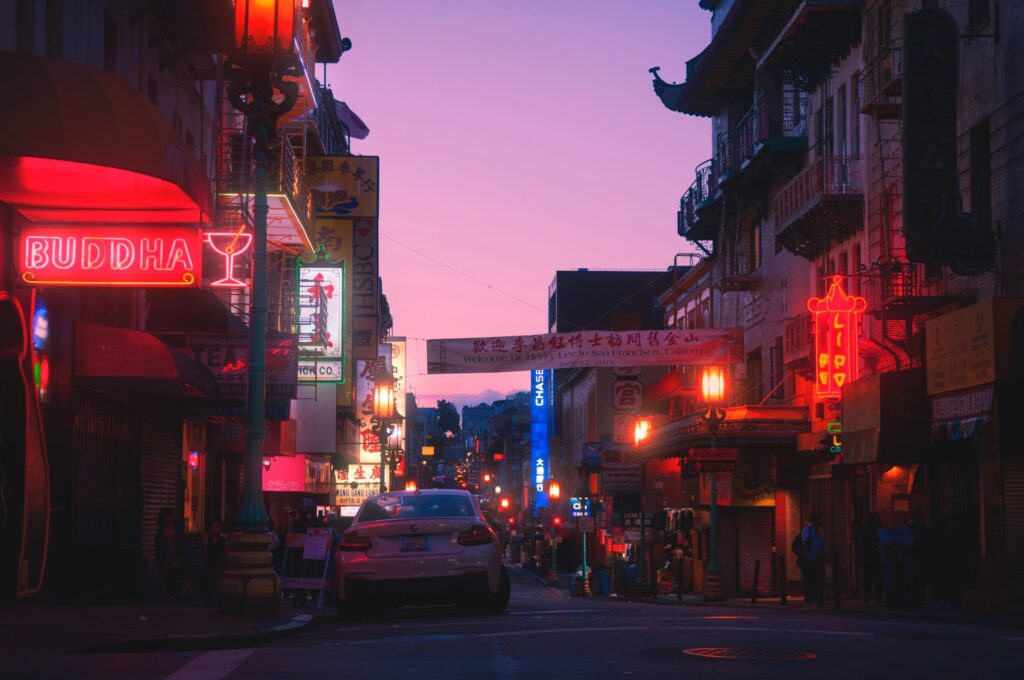 Chinatown at Dusk