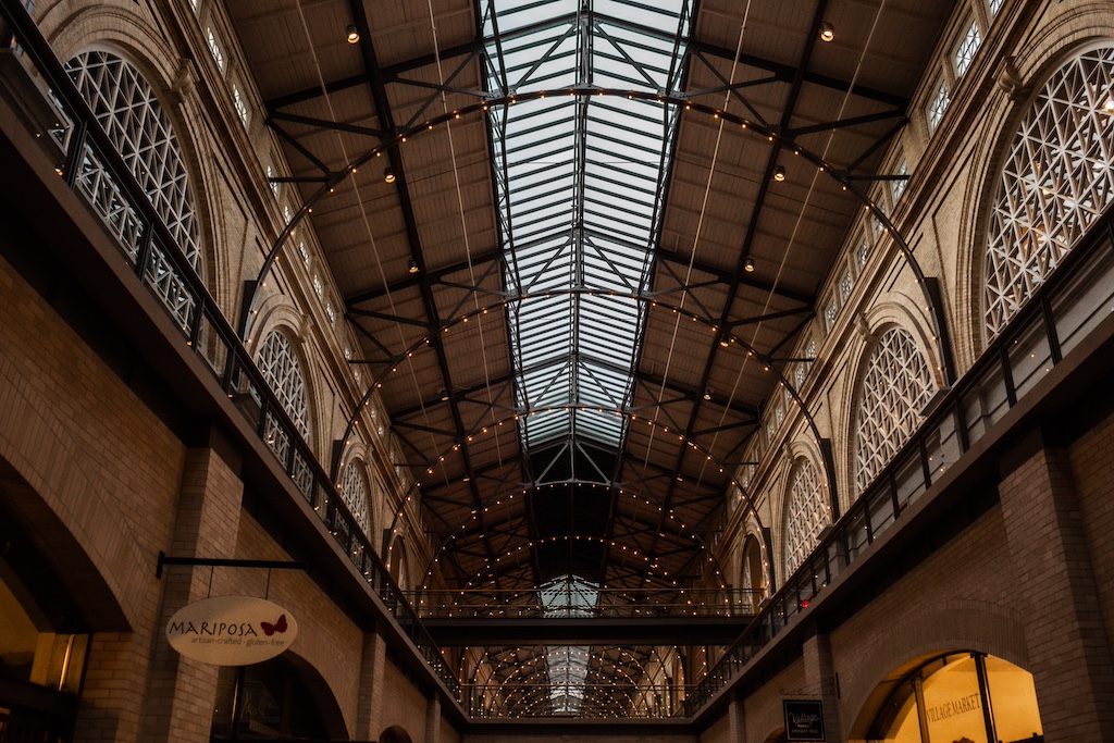 Inside Ferry Building Farmers Market