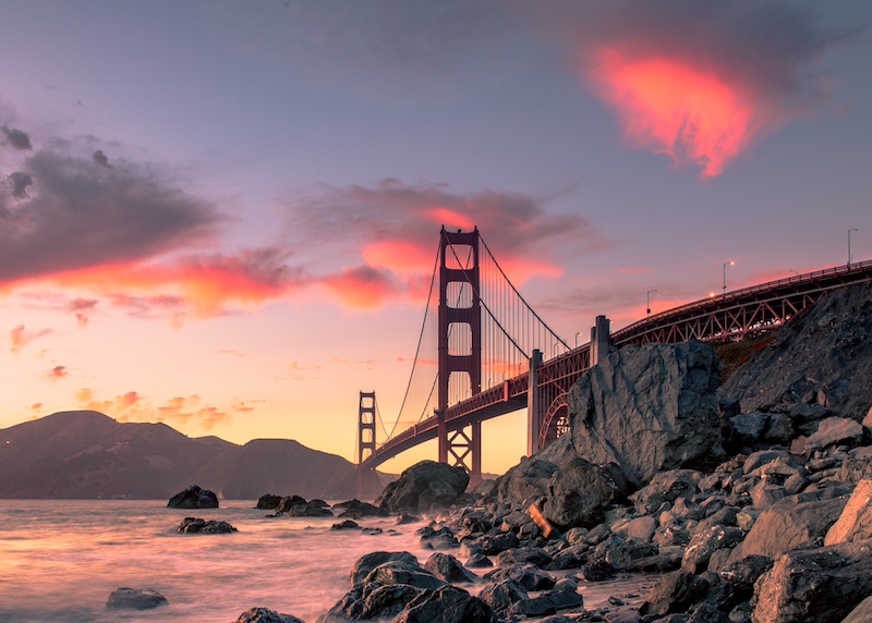 Golden Gate Bridge at Dusk