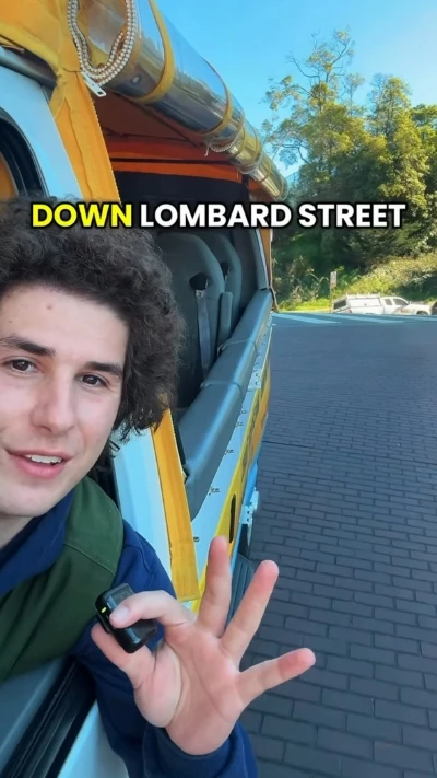 Dylan's Tours exclusive Lombard Street driving experience